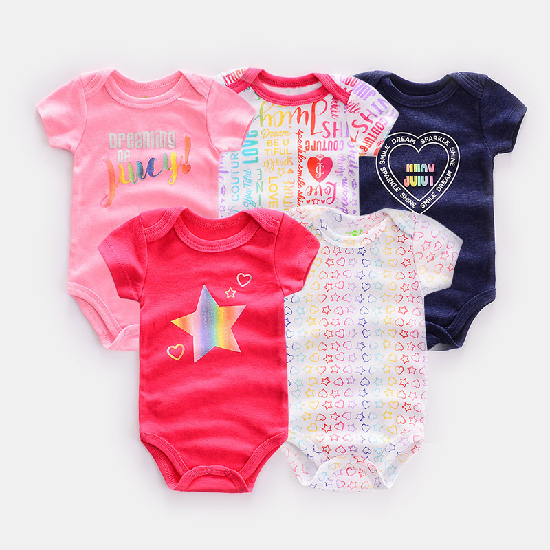 Baby Clothing Gender Neutral - Ircomll 신생아 반팔 코튼 바디 수트,