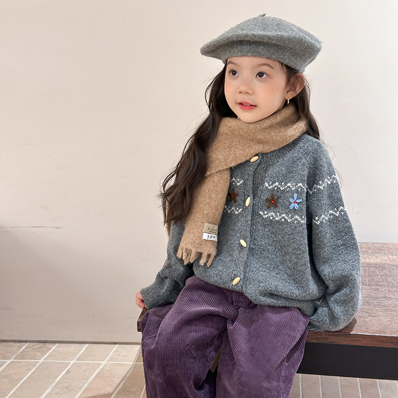 Baby Clothing Boutique - 2025 가을 신상 여아 수제 레트로
