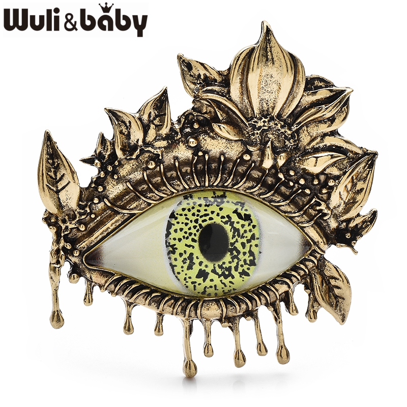 Baby Clothing Bag - Wuli&baby 빈티지 꽃 모양 눈 브로치