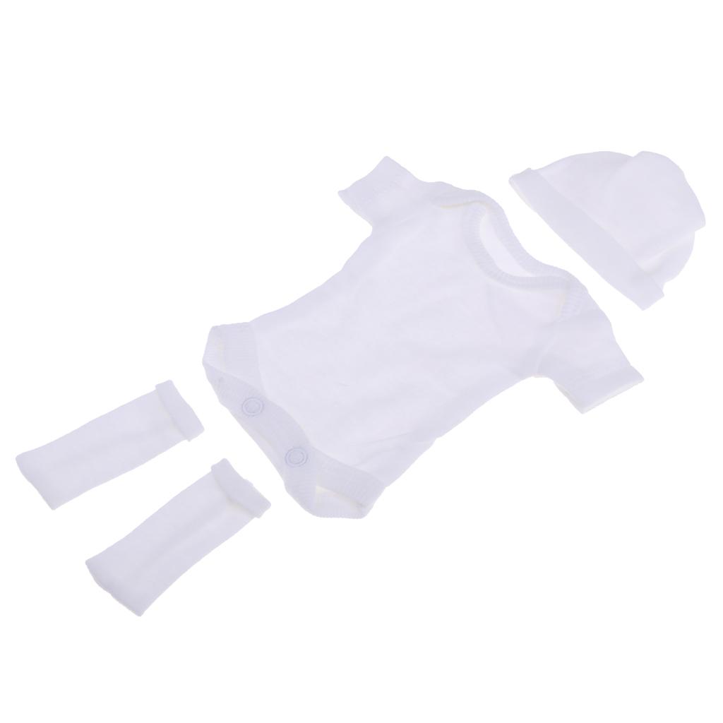 Baby Clothing Essentials Newborn - 26-28cm 아기 인형용 인형 의상 세트,