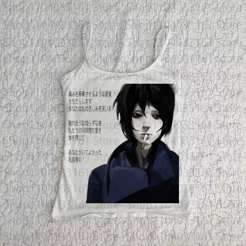 Baby Y2K Clothing - Y2K 스타일의 귀여운 소녀 프린팅 조끼,