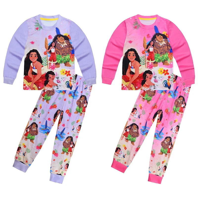 Baby Clothing Unit - 애니메이션 코스프레 봄 가을 Vaiana 아동