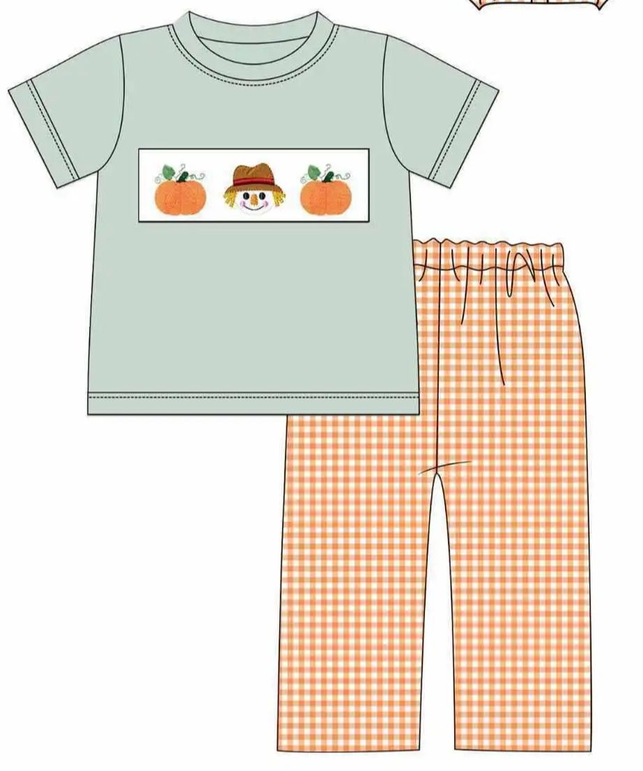 Baby Clothing Boutique - 추수감사절 베이비 버블 롬퍼 아동복 남아