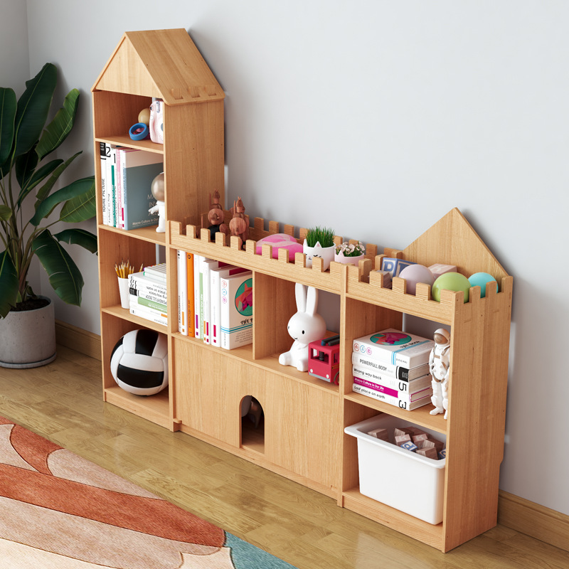 책장 원목 천장까지 닿는 책장 선반 아기 수납장 창의적 - Baby Clothing Rack 리뷰 및 가격