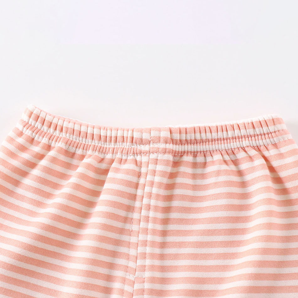 플리스 안감 아기 의류 세트 따뜻한 줄무늬 속옷 잠옷  - Baby Clothing List 리뷰 및 가격