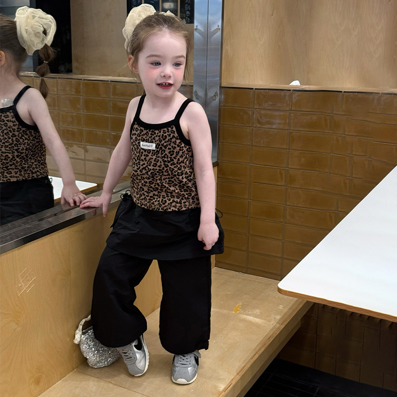 부티크 2026 여름 신상 아동복 레오파드 베스트 홀터 - Baby Clothing Boutique 리뷰 및 가격