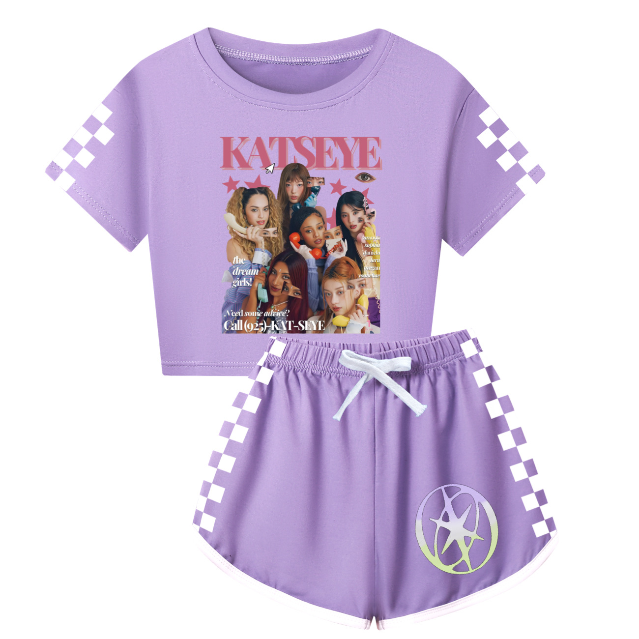 KATSEYE 옷 아기 소녀 반팔 탑 + 반바지 2Pc - Baby Clothing Boutique 리뷰 및 가격