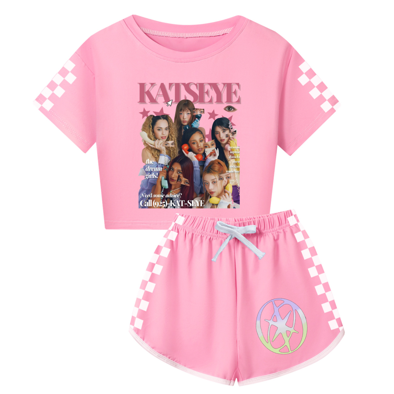 KATSEYE 옷 아기 소녀 반팔 탑 + 반바지 2Pc - Baby Clothing Boutique 리뷰 및 가격