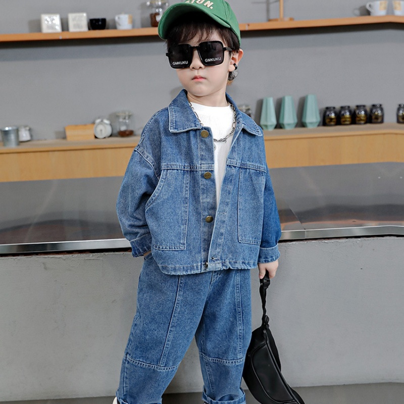 베이비 보이 부티크 의류 세트 패션 남자아이 데님 재킷 - Baby Clothing Boutique 리뷰 및 가격
