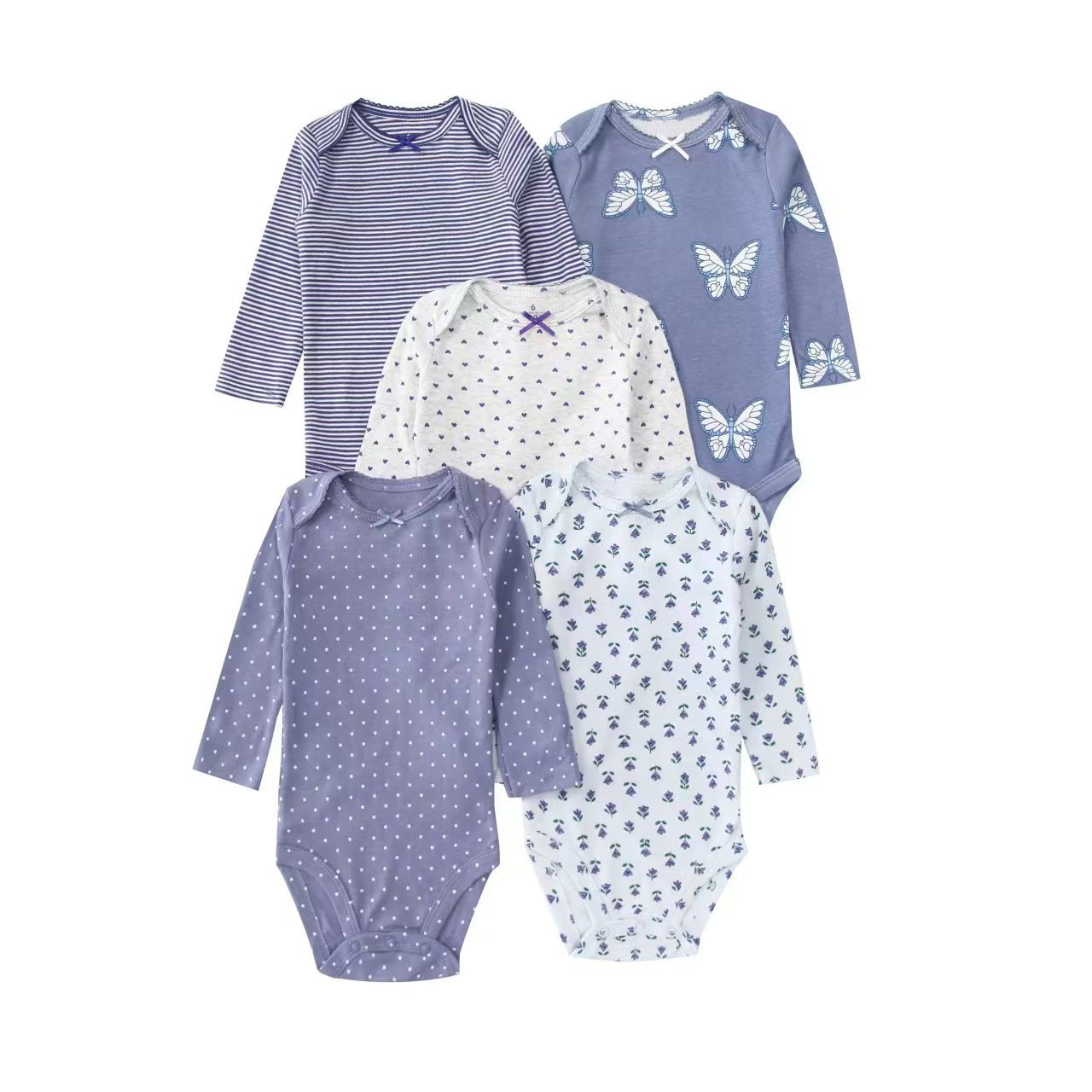 신생아 바디수트 면 5종 만화 스트라이프 유니섹스 아기 - Baby Clothing Gender Neutral 리뷰 및 가격