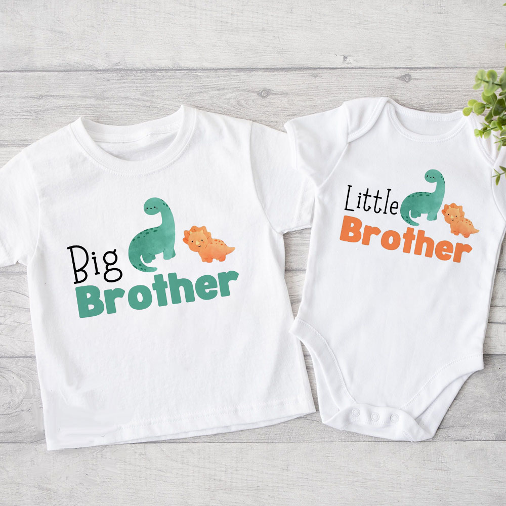 큰 형제 형제 매칭 옷, 사파리 동물 인쇄, 형제 셔츠 - Baby Clothing Crochet 리뷰 및 가격