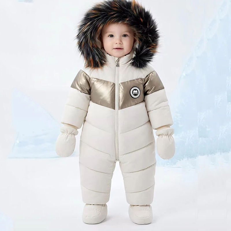 겨울 신생아 아기 장갑이 달린 롬퍼 따뜻한 두꺼운 아기 - Baby Clothing Gender Neutral 리뷰 및 가격