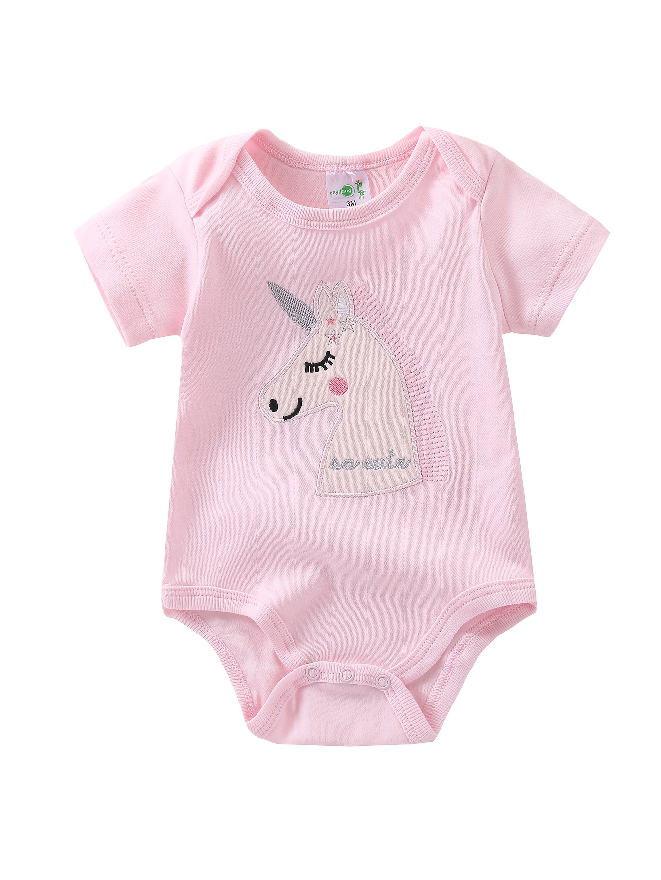 5개입 여아 반팔 바디수트, 면 소재 아기 롬퍼, 여아 - Baby Clothing Essentials Newborn 리뷰 및 가격