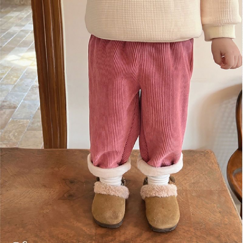 아기 어린이 코듀로이 바지 어린이 양털 안감 열 겨울  - Baby Clothing List 리뷰 및 가격