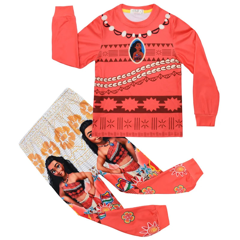 애니메이션 코스프레 봄 가을 Vaiana 아동 의류 세 - Baby Clothing Unit 리뷰 및 가격