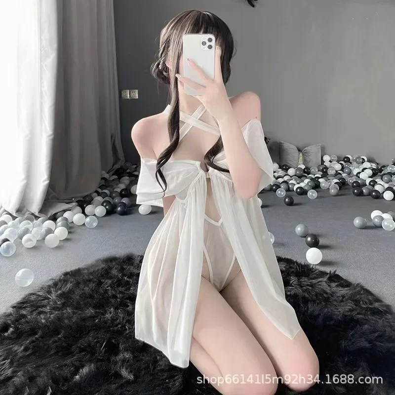 섹시 란제리 숏 드레스 로리타 나이트웨어 섹시 레이스  - Baby Gown Nightwear 리뷰 및 가격