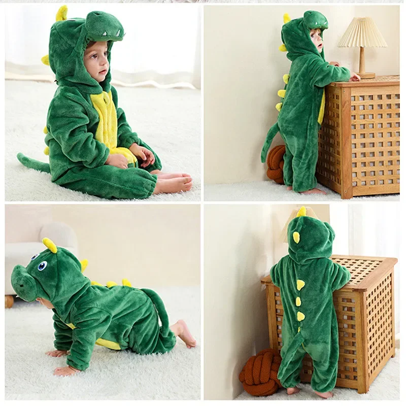 귀여운 아기 녹색 공룡 바디수트 동물 캐릭터 유니섹스  - Baby Clothing Unit 리뷰 및 가격